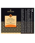 Sensuva Natural Water Based Personal Moisturizer - 4.23 Oz Apple Candy