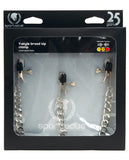 Spartacus Y-style Broad Tip Nipple Clamps & Clit Clamp