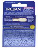 Trojan Double Ecstasy Condom - Box Of 3