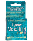 Kimono Micro Thin Aqua Lube Condom - Box Of 12