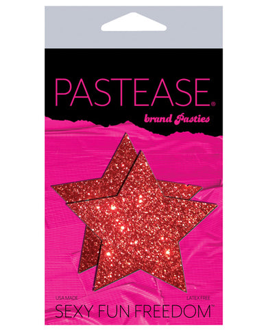 Pastease Glitter Star - Silver O/s