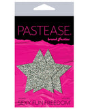 Pastease Glitter Star - Silver O/s