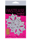 Pastease Glitter Snow Flake - Silver O/s