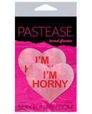 Pastease I'm Horny Heart - Pink-red O-s