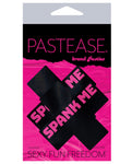 Pastease Spank Me Plus - Black-pink O-s