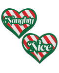 Pastease Naughty-nice Candy Canes Heart - Multicolor  O-s