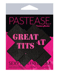 Pastease Great Tits Cross - Black-pink O-s