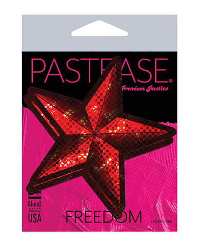 Pastease Diamond Thom Disco Nautical Star - Red O-s