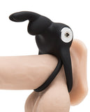 Happy Rabbit Love Ring Rechargeable - Black