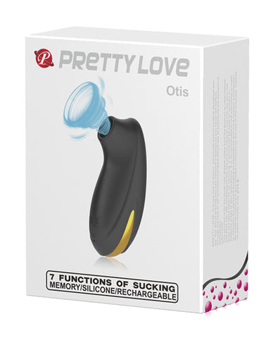 Pretty Love Otis Sucker - 7 Function Black & Gold