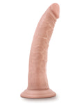 Blush Dr. Skin 7" Cock W-suction Cup - Vanilla