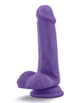 Blush Au Natural Bold Massive 6" Dildo - Purple