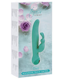 Touch By Swan Duo Rabbit Vibrator - Teal