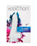 Crystal Addiction 6" Dong - Clear