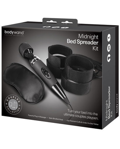 Bodywand Midnight Massage Bedroom Play Kit - 3 Pc Black