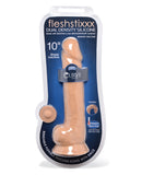 Curve Novelties Fleshstixxx 10" Dong W/balls