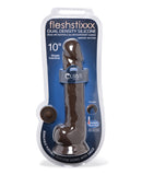 Curve Novelties Fleshstixxx 10" Dong W/balls