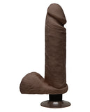 The D 8" Perfect D Vibrating W-balls - Chocolate
