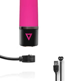 Lil' Vibe Swirl Rechargeable Vibrator - Pink