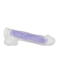 Evolved Luminous Dildo Stud Non Vibrating - Purple