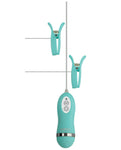 Gigaluv Vibro Clamps - 10 Functions Tiffany Blue