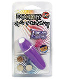 Pocket Pulse Bullet Waterproof - 7 Function Teal