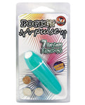 Pocket Pulse Bullet Waterproof - 7 Function Teal