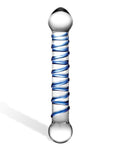 Glas 6.5" Spiral Dildo