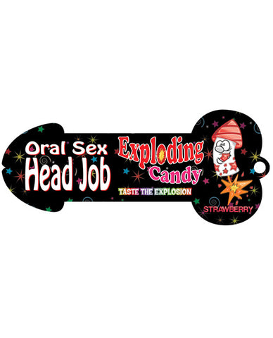 Head Job Oral Sex Candy - Strawberry Red