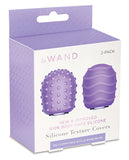 Le Wand Silicone Texture Covers - Pack Of 2