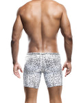 Male Basics Spider Hipster Boxer Brief White/black