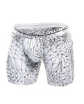 Male Basics Spider Hipster Boxer Brief White/black