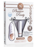 Sensuelle Pleasure Panty Bullet W/remote Control - 15 Functions Black