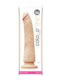 Colours Pleasures Thin 8" Dildo - Purple