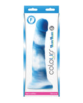 Colours Pleasures 8" Yum Yum Dildo - Blue