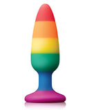 Colours Pride Edition Pleasure Plug Medium - Rainbow