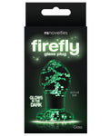 Firefly Clear Glass Plug - Glow