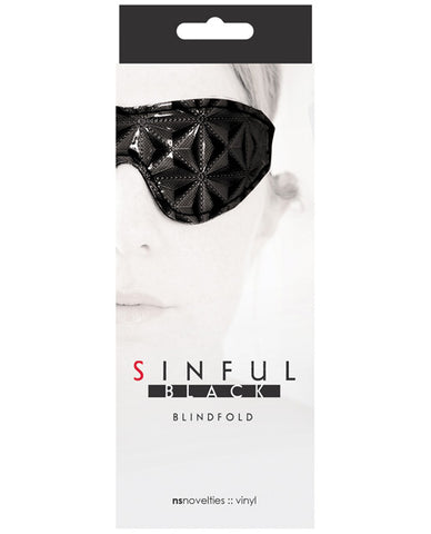 Sinful Blindfold - Black