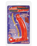 Double Penetrator Ultimate Cockring - Red