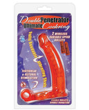 Double Penetrator Ultimate Cockring - Red