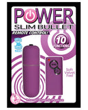 Power Slim Bullet Remote Control - Pink