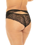 Helena Stretch Lace Open Back Crotchless Panty