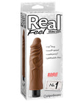 Real Feel No. 1  Long 7.5" Vibe Waterproof - Mutli-speed Flesh