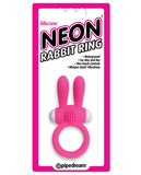 Neon Luv Touch Rabbit Ring - Purple