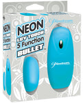 Neon Luv Touch Bullet - 5 Function Purple