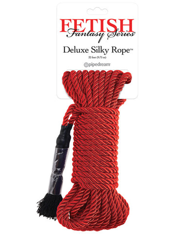 Fetish Fantasy Series Deluxe Silk Rope - Black