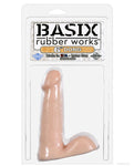 Basix Rubber Works 6" Dong - Black