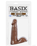 Basix Rubber Works 6" Dong - Black