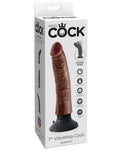 King Cock 7" Vibrating Cock - Flesh