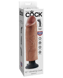 King Cock 6" Vibrating Cock - Tan